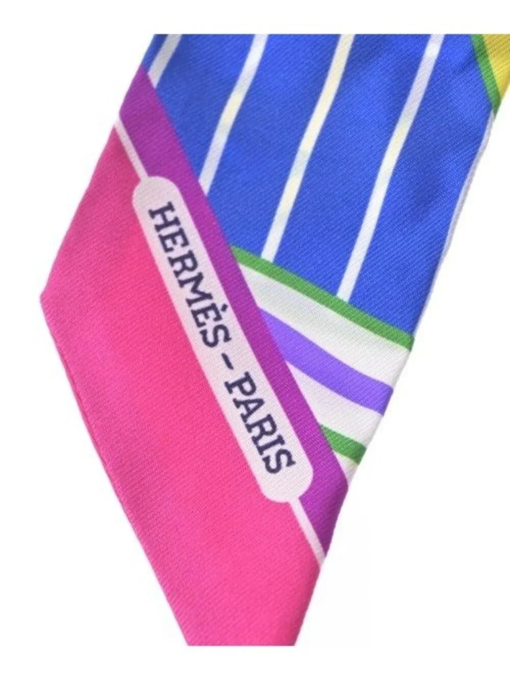 Hermes Bandana Scarf Blue